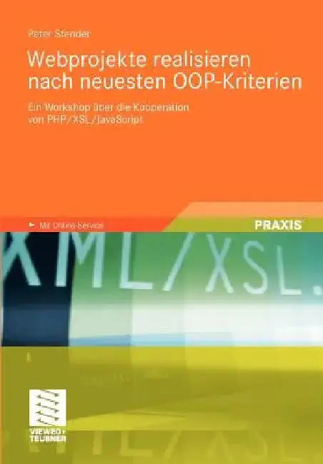 Cover of Webprojekte Realisieren Nach Neuesten Oop-Kriterien
