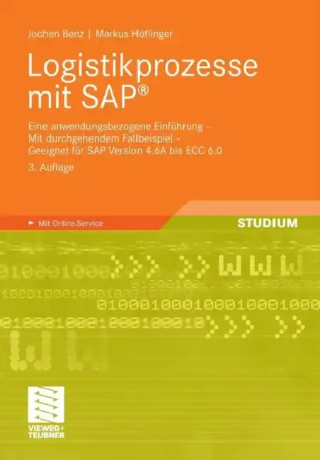 Cover of Logistikprozesse Mit SAP