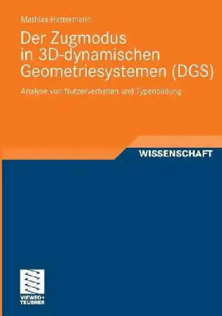 Cover of Der Zugmodus in 3d-Dynamischen Geometriesystemen (Dgs)