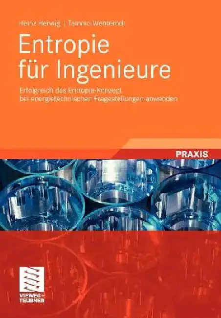 Cover of Entropie Für Ingenieure