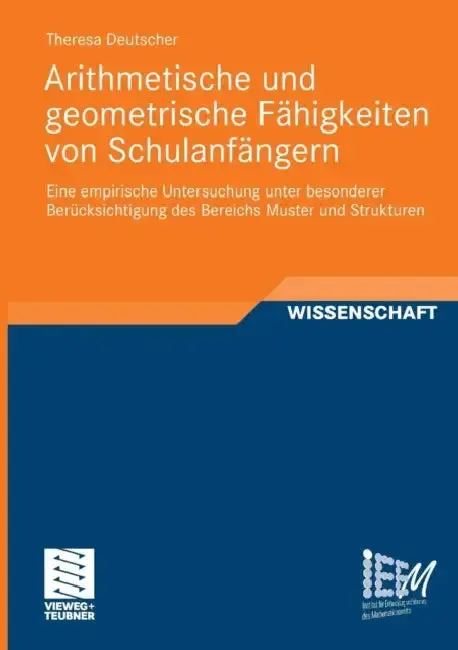 Cover of Arithmetische Und Geometrische Fähigkeiten Von Schulanfängern