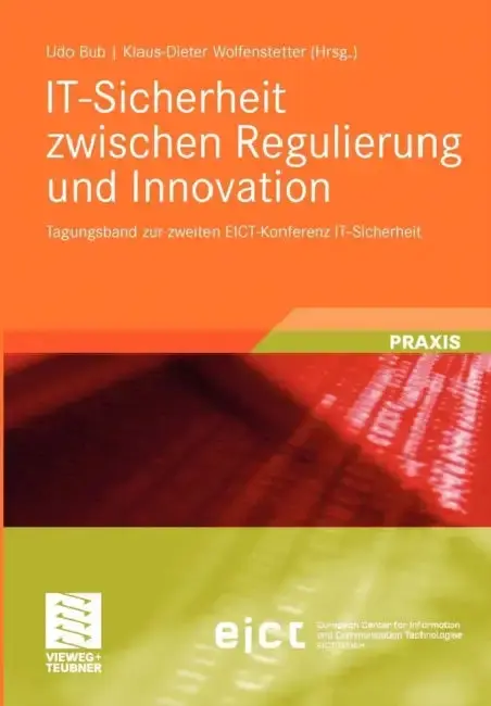 Cover of It-Sicherheit Zwischen Regulierung Und Innovation