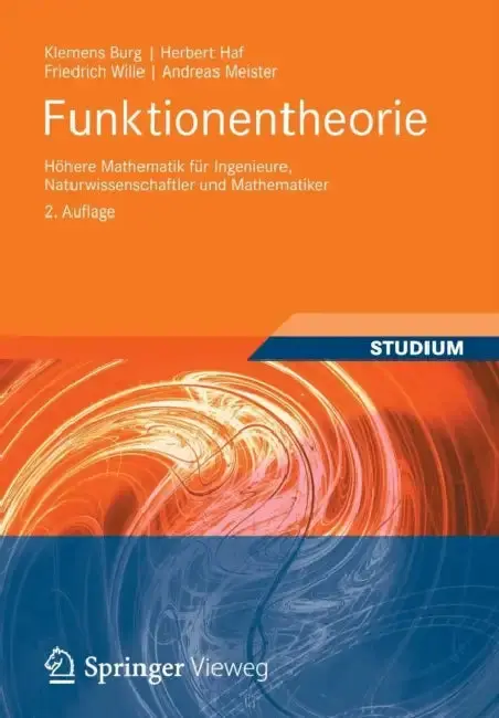 Cover of Funktionentheorie