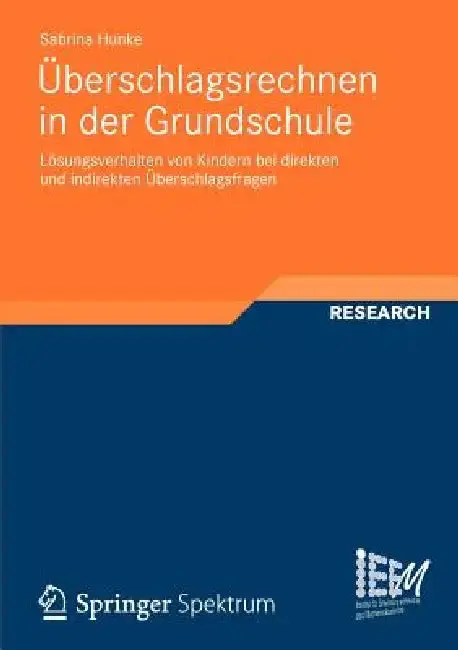 Cover of Überschlagsrechnen in Der Grundschule