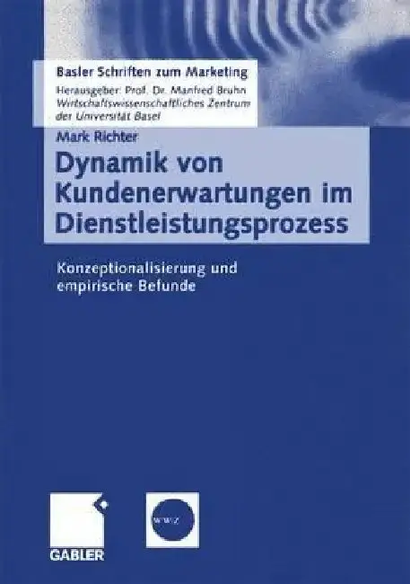 Cover of Dynamik Von Kundenerwartungen Im Dienstleistungsprozess
