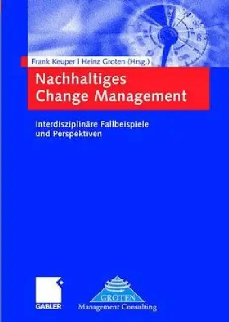 Cover of Nachhaltiges Change Management