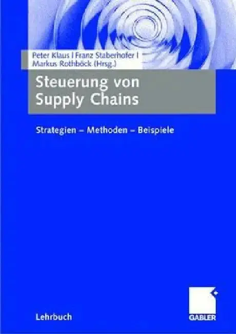 Cover of Steuerung Von Supply Chains