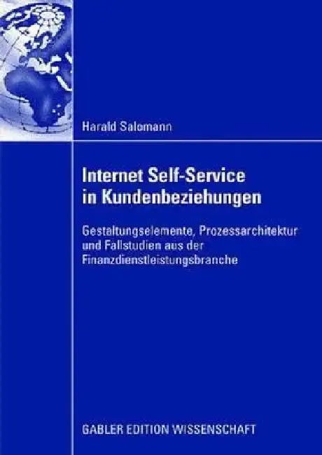 Cover of Internet Self-Service in Kundenbeziehungen