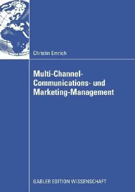 Cover of Multi-Channel-Communications- Und Marketing-Management