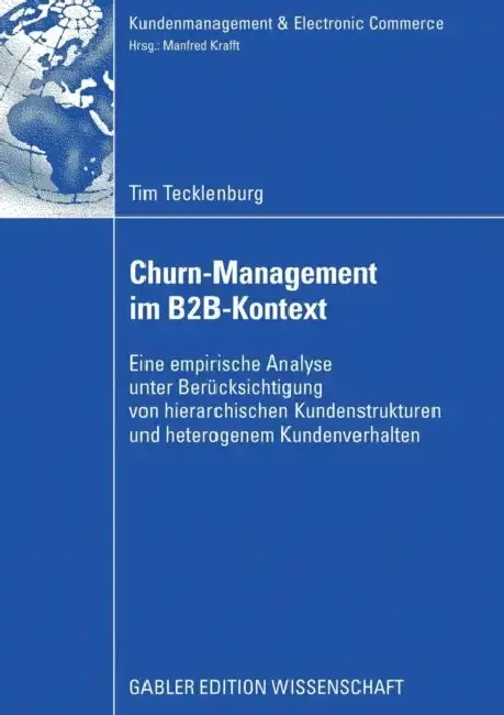 Cover of Churn-Management Im B2b-Kontext