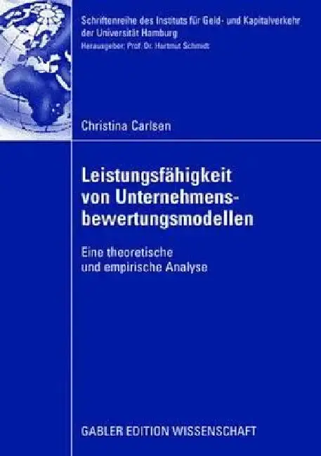 Cover of Leistungsfähigkeit Von Unternehmensbewertungsmodellen