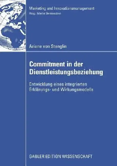 Cover of Commitment in Der Dienstleistungsbeziehung