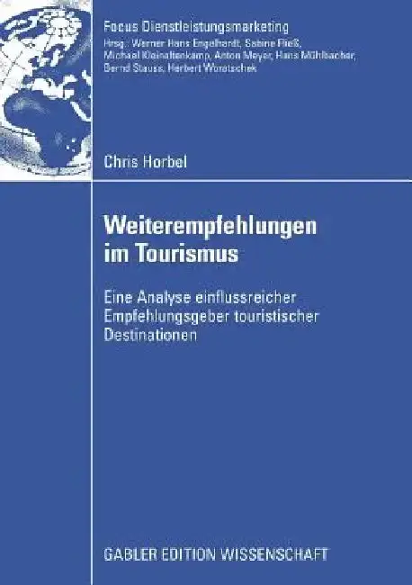 Cover of Weiterempfehlungen Im Tourismus