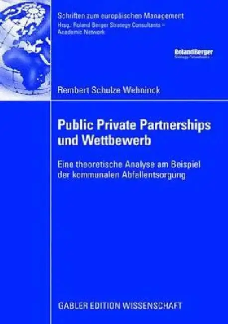 Cover of Public Private Partnerships Und Wettbewerb