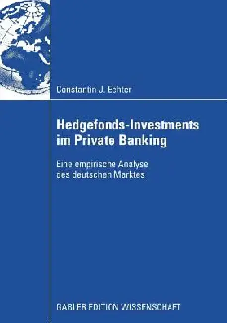 Cover of Hedgefonds-Investments Im Private Banking