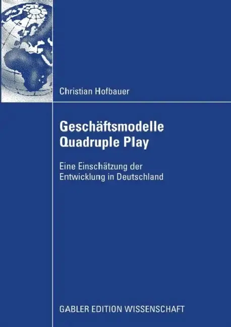 Cover of Geschäftsmodelle Quadruple Play