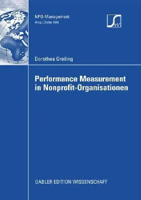 Cover of Performance Measurement in Nonprofit-Organisationen