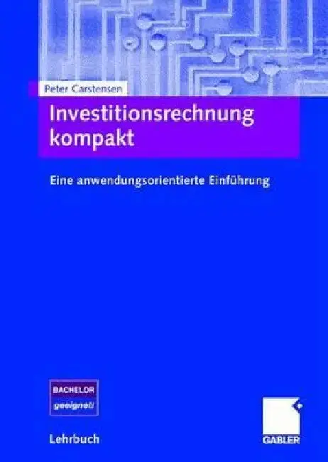 Cover of Investitionsrechnung Kompakt