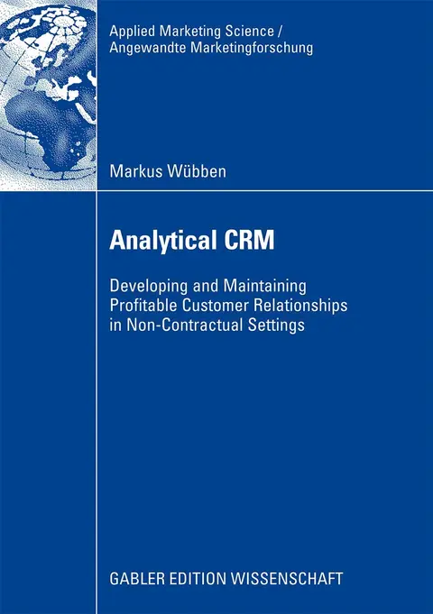 Cover of Analytical CRM