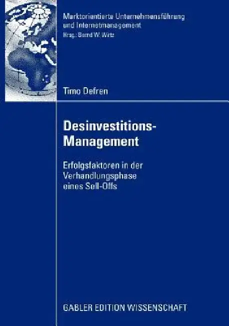 Cover of Desinvestitions-Management
