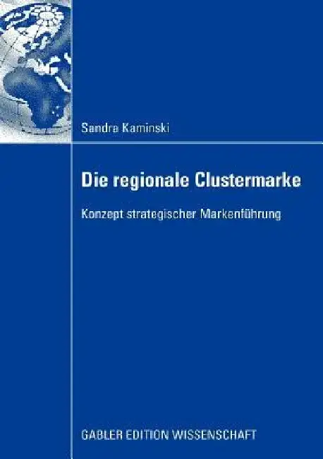 Cover of Die Regionale Clustermarke
