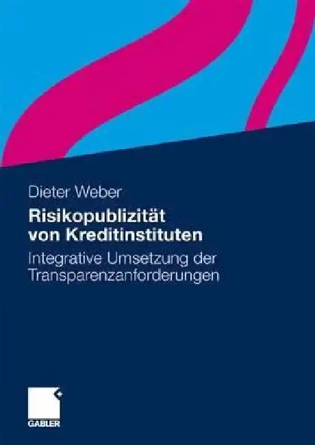 Cover of Risikopublizität Von Kreditinstituten