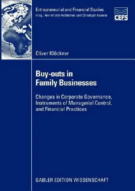 Cover of Buy-Outs in Family Businesses