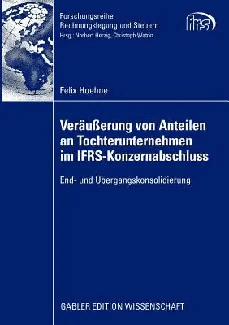Cover of Veräußerung Von Anteilen an Tochterunternehmen Im Ifrs-Konzernabschluss
