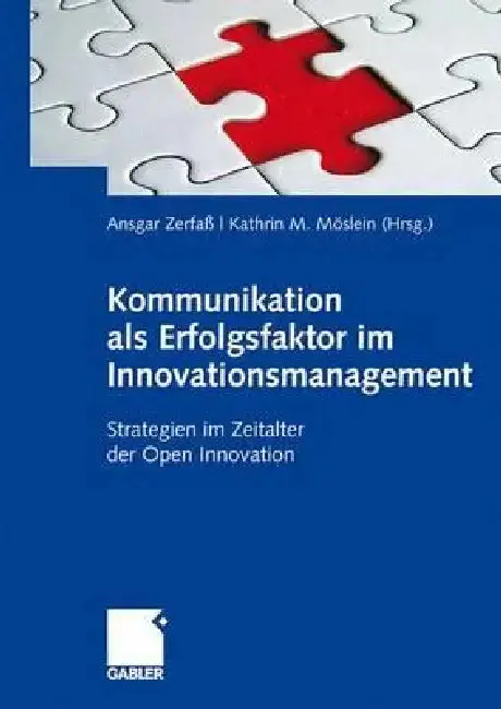 Cover of Kommunikation ALS Erfolgsfaktor Im Innovationsmanagement