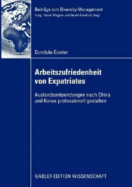 Cover of Arbeitszufriedenheit Von Expatriates