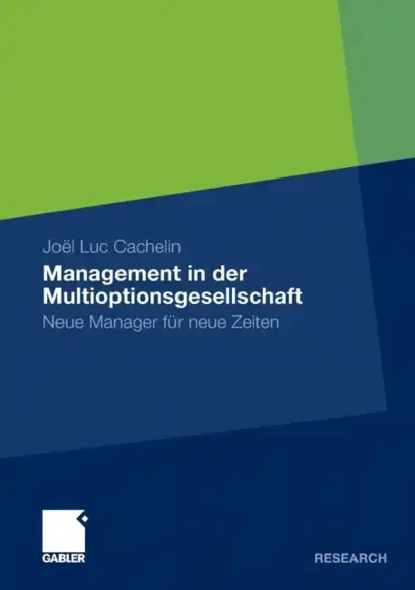 Cover of Management in Der Multioptionsgesellschaft