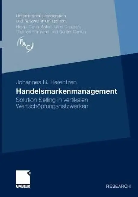 Cover of Handelsmarkenmanagement