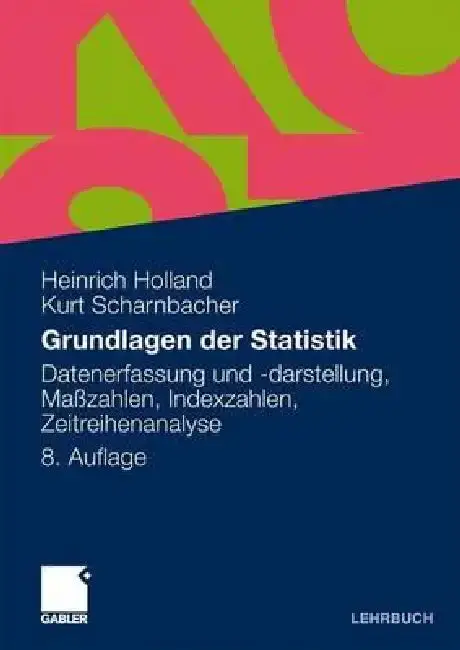 Cover of Grundlagen Der Statistik
