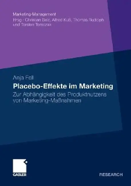Cover of Placebo-Effekte Im Marketing