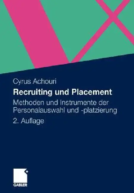 Cover of Recruiting Und Placement