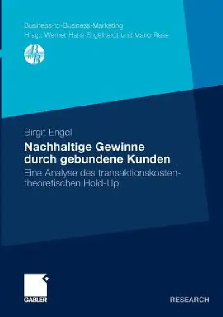 Cover of Nachhaltige Gewinne Durch Gebundene Kunden