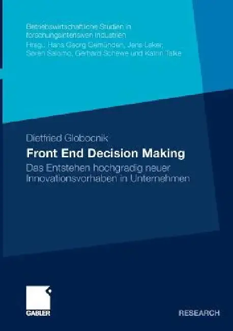 Cover of Front End Decision Making