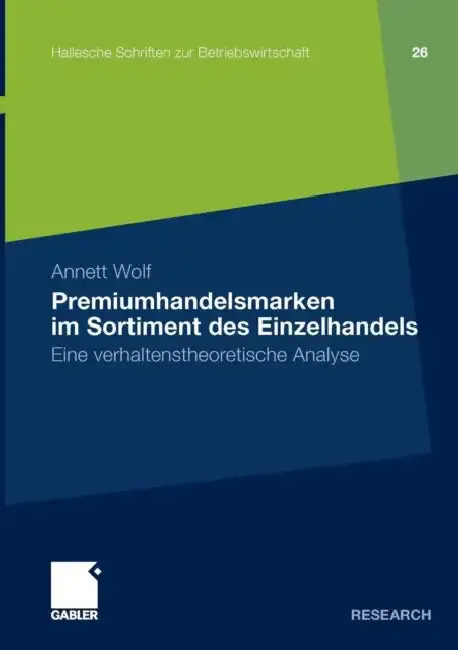 Cover of Premiumhandelsmarken Im Sortiment Des Einzelhandels
