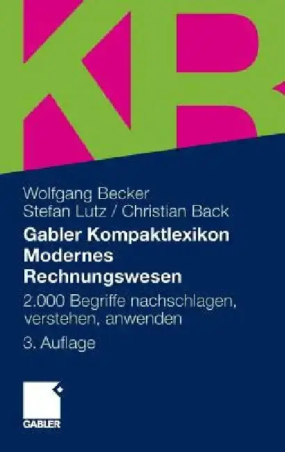 Cover of Gabler Kompaktlexikon Modernes Rechnungswesen