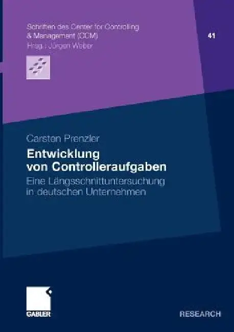 Cover of Entwicklung Von Controlleraufgaben
