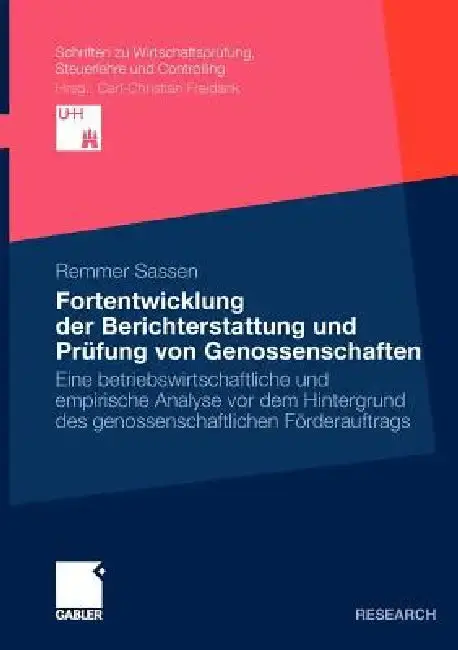 Cover of Fortentwicklung Der Berichterstattung Und Prüfung Von Genossenschaften