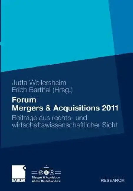 Cover of Forum Mergers & Acquisitions 2011