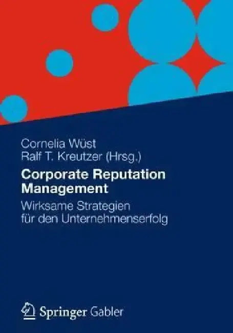 Cover of Corporate Reputation Management
