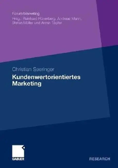 Cover of Kundenwertorientiertes Marketing