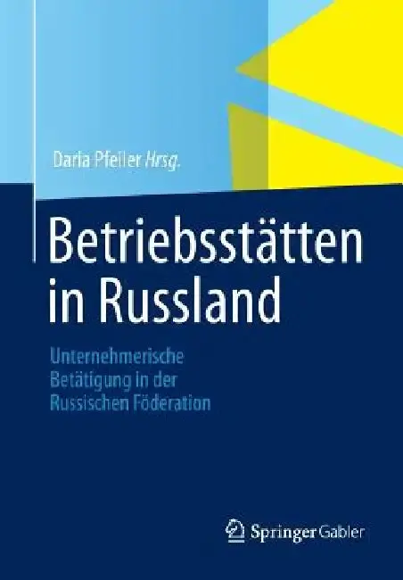 Cover of Betriebsstätten in Russland