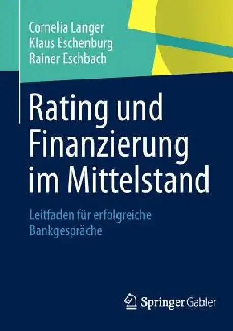 Cover of Rating Und Finanzierung Im Mittelstand