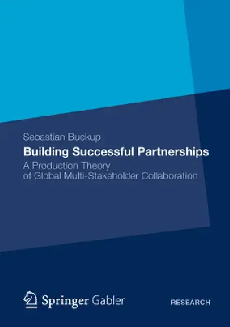 Cover of Building Successful Partnerships