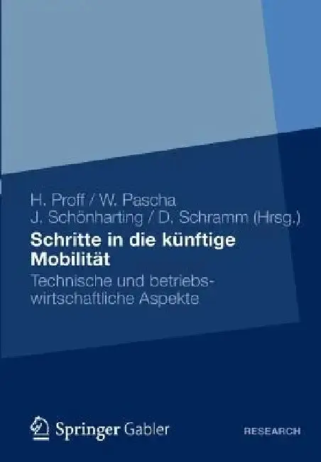 Cover of Schritte in Die Künftige Mobilität
