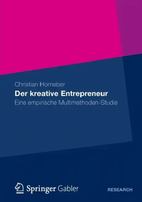 Cover of Der Kreative Entrepreneur