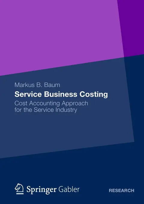 Cover of Service Business Costing